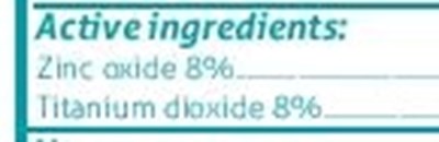 SPF 40 US - Adult - final label-active.jpg Active ingredient - SPF 40 US Adult final label active